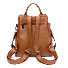 Load image into Gallery viewer, Women&#39;s Minimalist Leather  Back Pack