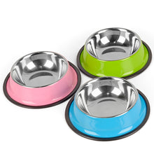 Load image into Gallery viewer, Stainless Steel Dog Bowl