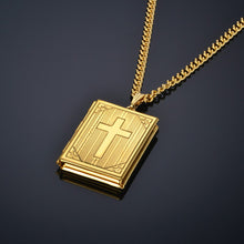 Load image into Gallery viewer, Holy Bible Pendant Necklace