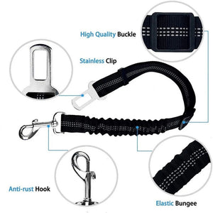 Adjustable Dog Seat Belt