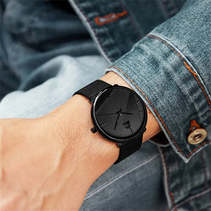 3PCS set of minimalistic fashion watch for men