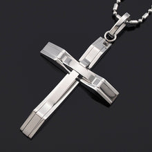 Load image into Gallery viewer, Love you Jesus Cross Pendant