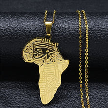 Load image into Gallery viewer, African Continent  Symbol Pendant Necklace