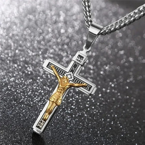 Jesus Cruxifx Pendant Necklace