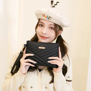 Women's Embroidery  Envelope Clutch Bag