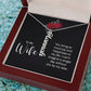 Vertical Name Necklace Gift For Wife