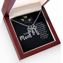 Load image into Gallery viewer, To Mom Multi Vertical Name Necklace