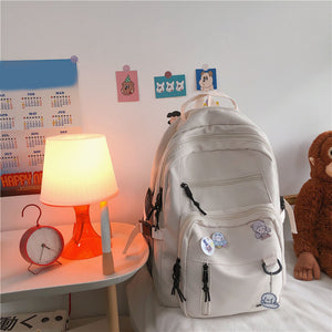 Lovely Bear Pendant Backpack