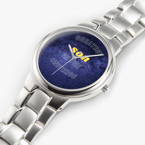 Greatest SON In The Universe Stainless Steel Quartz Watch