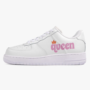 Queen  New Low-Top Leather Sports Sneakers