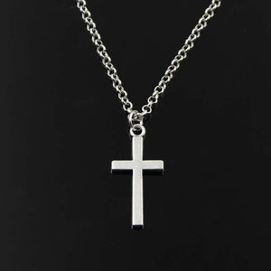 Double Sided Cross Pendant  Necklace