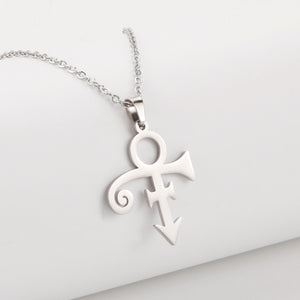 Prince Memorial Symbol Pendant Necklace