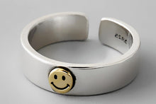 Load image into Gallery viewer, Women&#39;s Adjustable  Smiley Face Ring