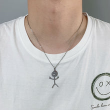 Load image into Gallery viewer, Fxck You Funny Doodle Pendant Necklace