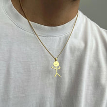Load image into Gallery viewer, Fxck You Funny Doodle Pendant Necklace