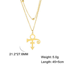 Load image into Gallery viewer, Prince Memorial Symbol Pendant Necklace