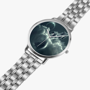 Erotic Fantasy Woman Steel Strap Quartz watch