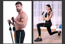 Load image into Gallery viewer, 11 Piece  Resistance Band Set!