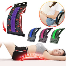 Load image into Gallery viewer, Magnetotherapy Multi-Level Adjustable Back Massager Stretcher