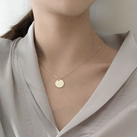 New  Grace Novel Round Ladies Necklace