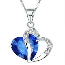 Load image into Gallery viewer, Lady Heart Crystal Pendant Necklace