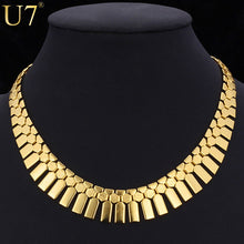 Load image into Gallery viewer, U7 Necklace Big African  Necklace For Women